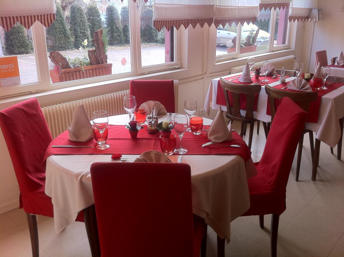 Hotel Restaurant Aux Sapins Thann Exterior photo